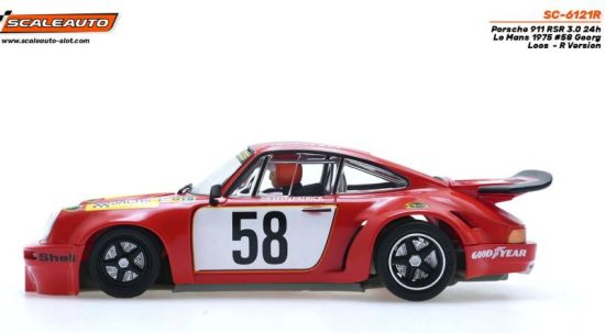 Preview: Scaleauto Porsche 911 RSR 3.0 Nr. 58 24H LM 1975 SC-6121R